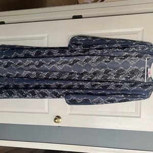 Buddy Love Black and White Snake Print Maxi Dress